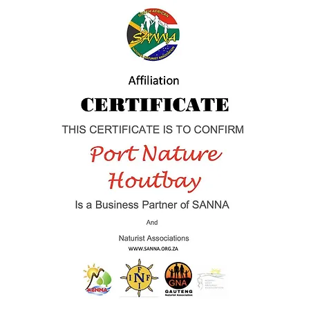 Nudist Naturist Fkk Port Nature Hout Bay Cape Town Exterior photo