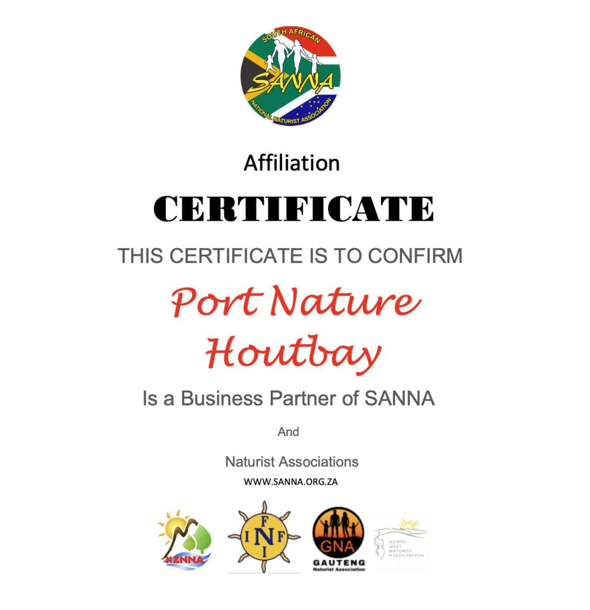 Nudist Naturist Fkk Port Nature Hout Bay *